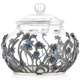 Сахарница "Незабудки"